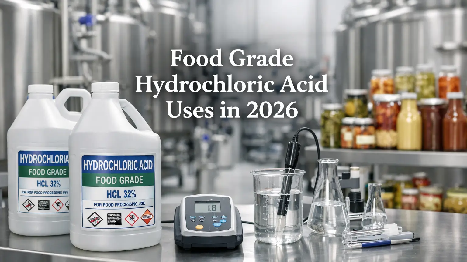 Penggunaan Asam Klorida Food Grade pada tahun 2026