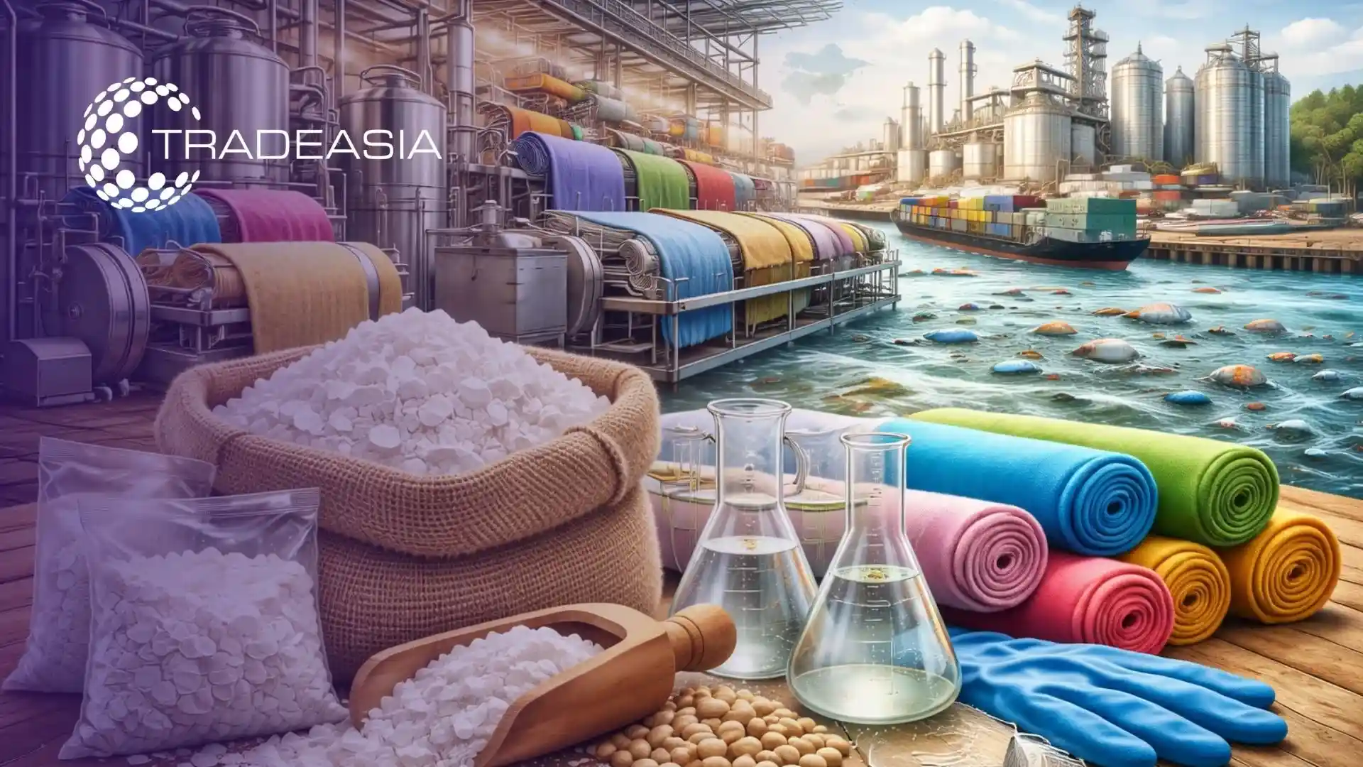Mengapa Serpihan Soda Caustic Penting dalam RanTAI Pasokan Tekstil Global?
