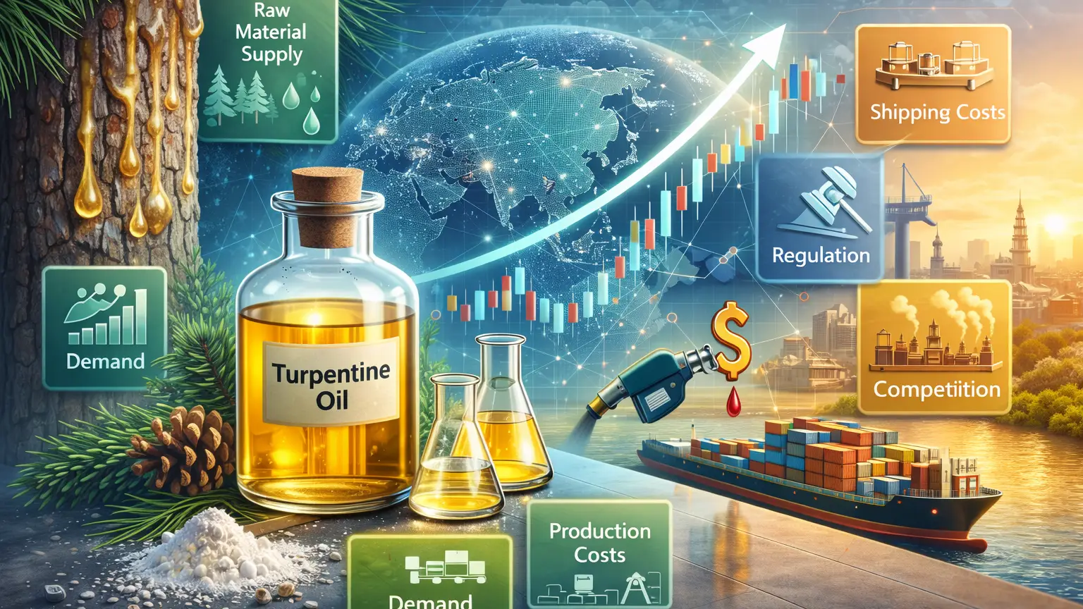 Apa yang Mendorong Harga Minyak Gum Terpentin di Asia?