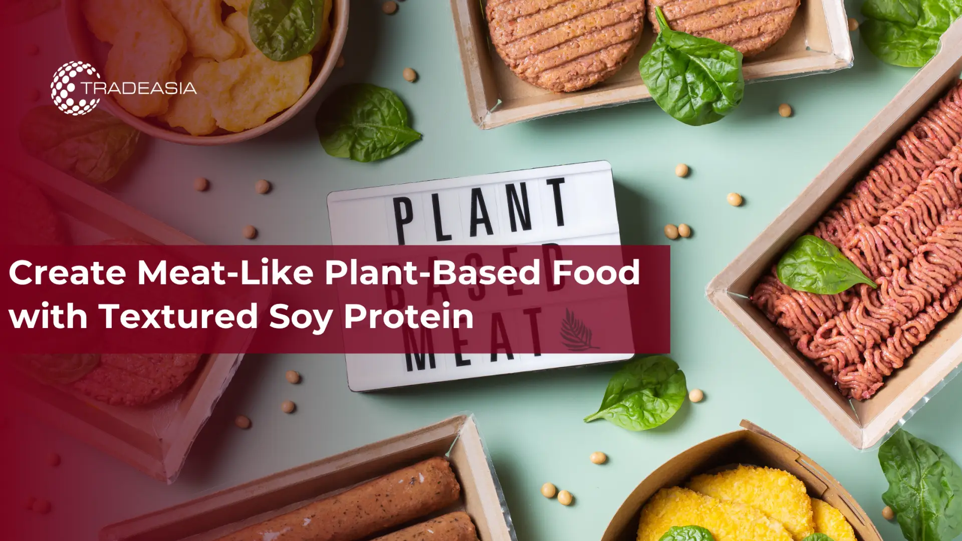 Buat Makanan Nabati Seperti Daging dengan Protein Kedelai Bertekstur