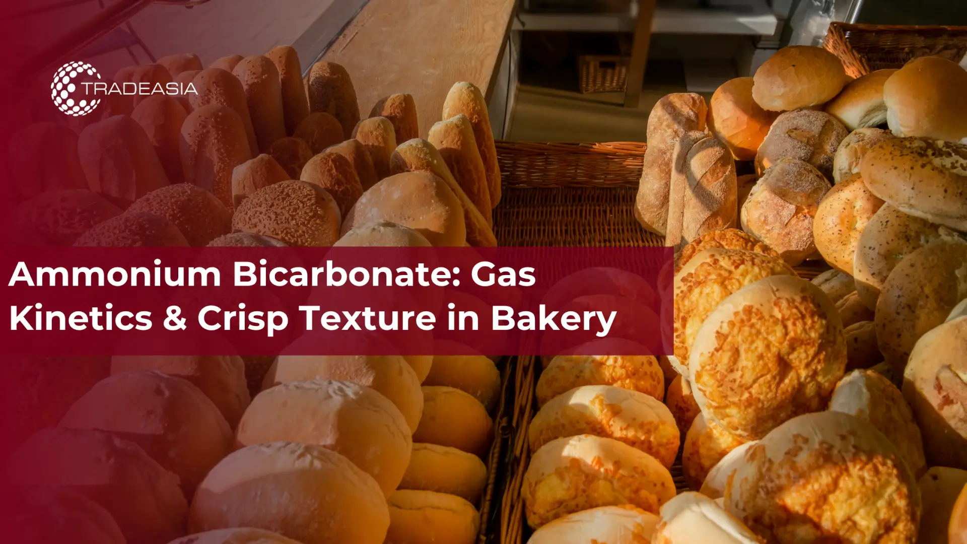 Ammonium Bicarbonate: Gas Kinetics & Crisp Texture in Bakery