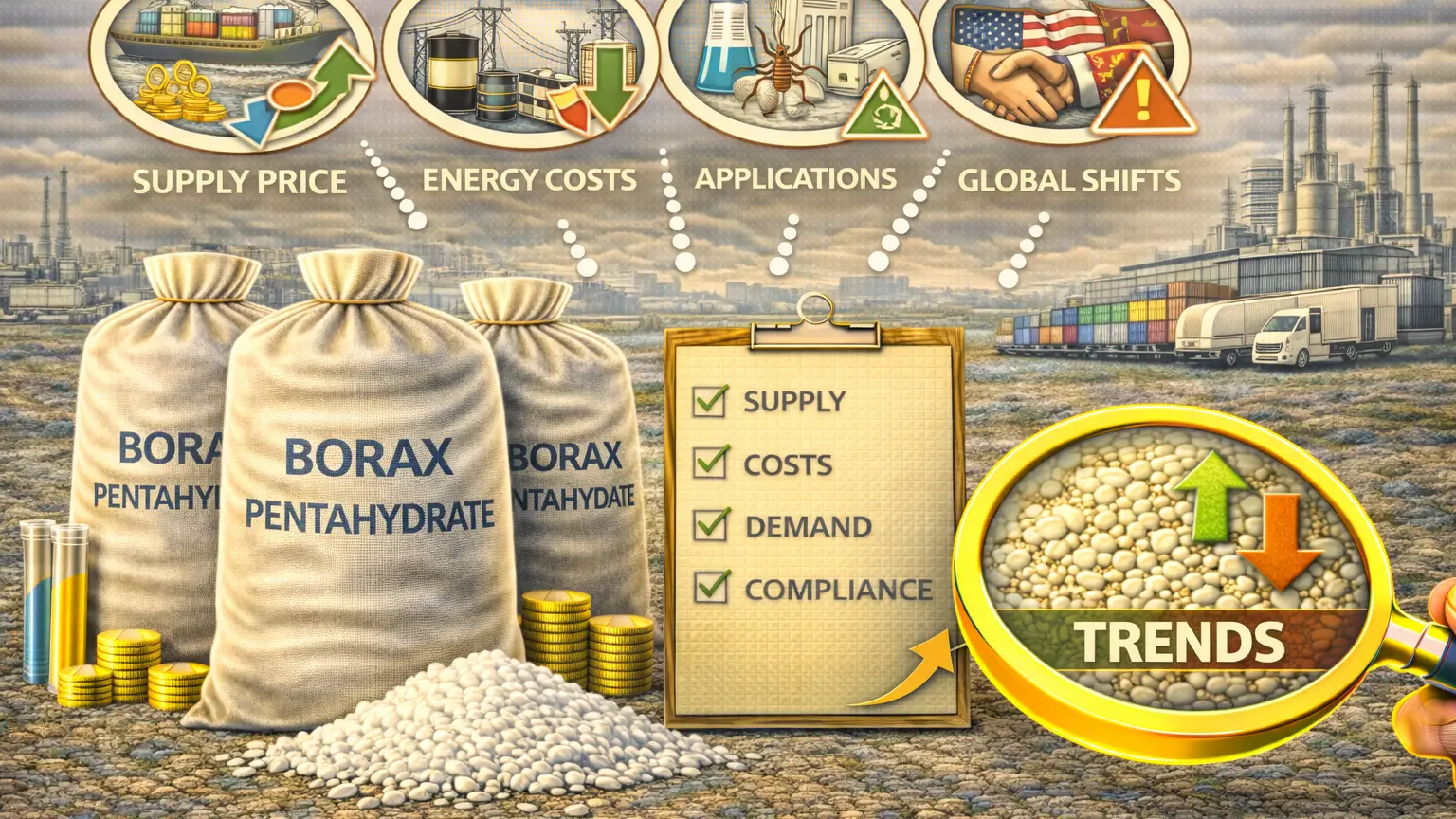 Borax Pentahydrate Market Outlook: What Buyers Are Watching Closely