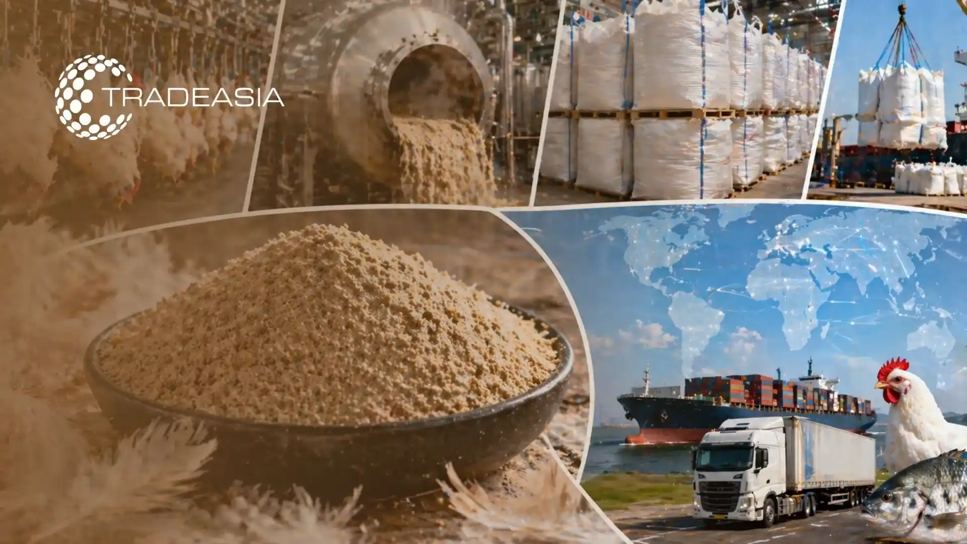 Global Feather Meal Market and Supply Chain Trends for Feed Industry