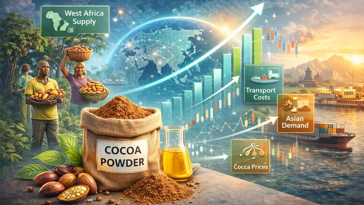 How Harvests Shape Cocoa Powder & Chemtradeasia.com