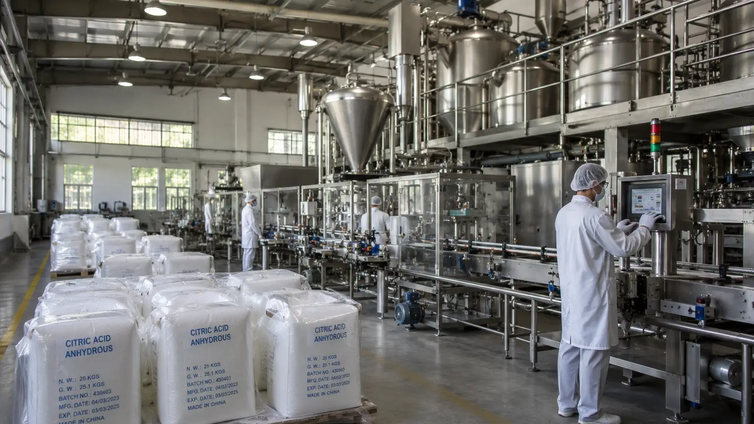 Citric Acid Anhydrous in Food and Beverage: Applications and Buyer Demand