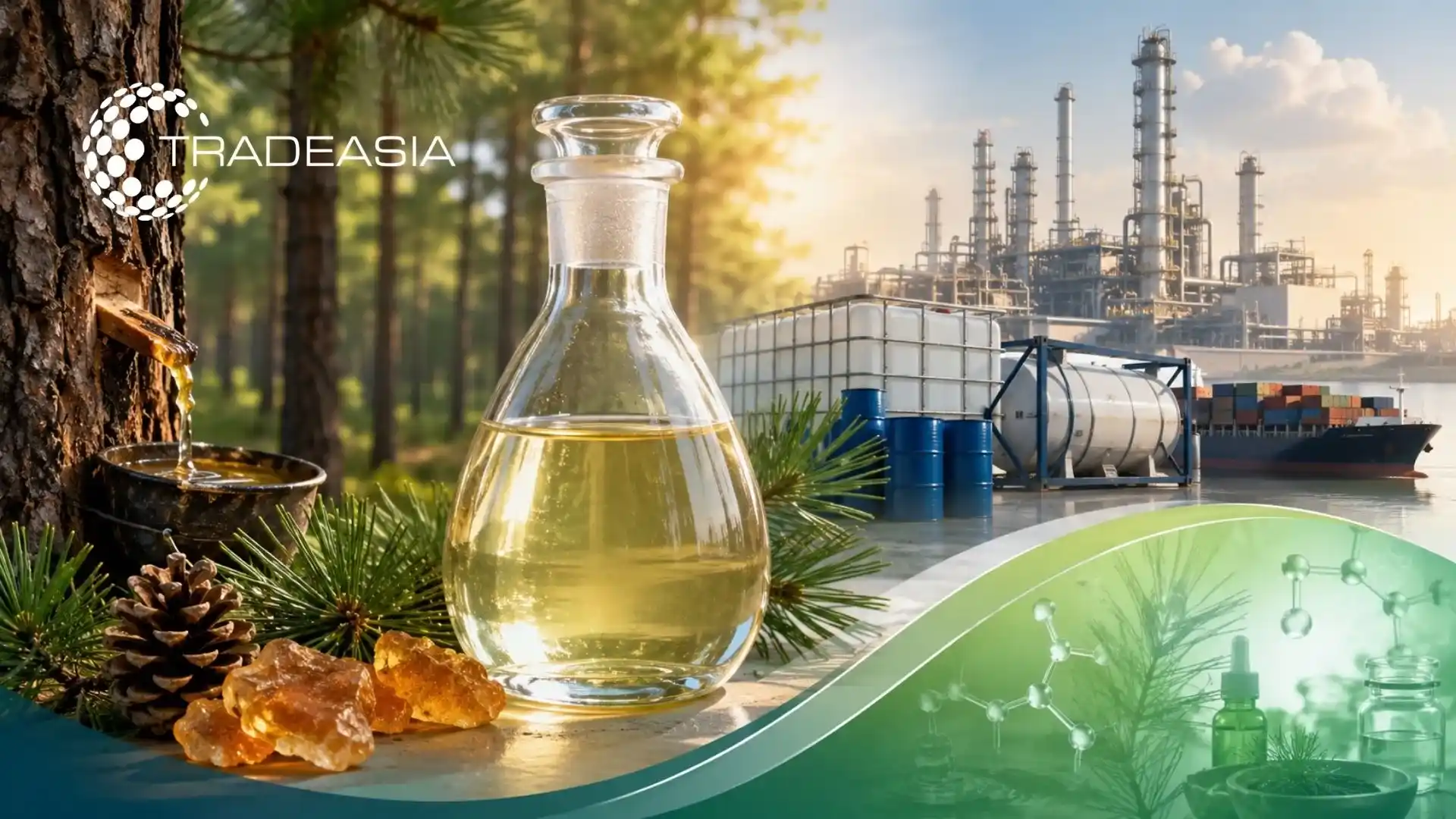 Supply Chain of Gum Turpentine Oil & Pine Derivatives