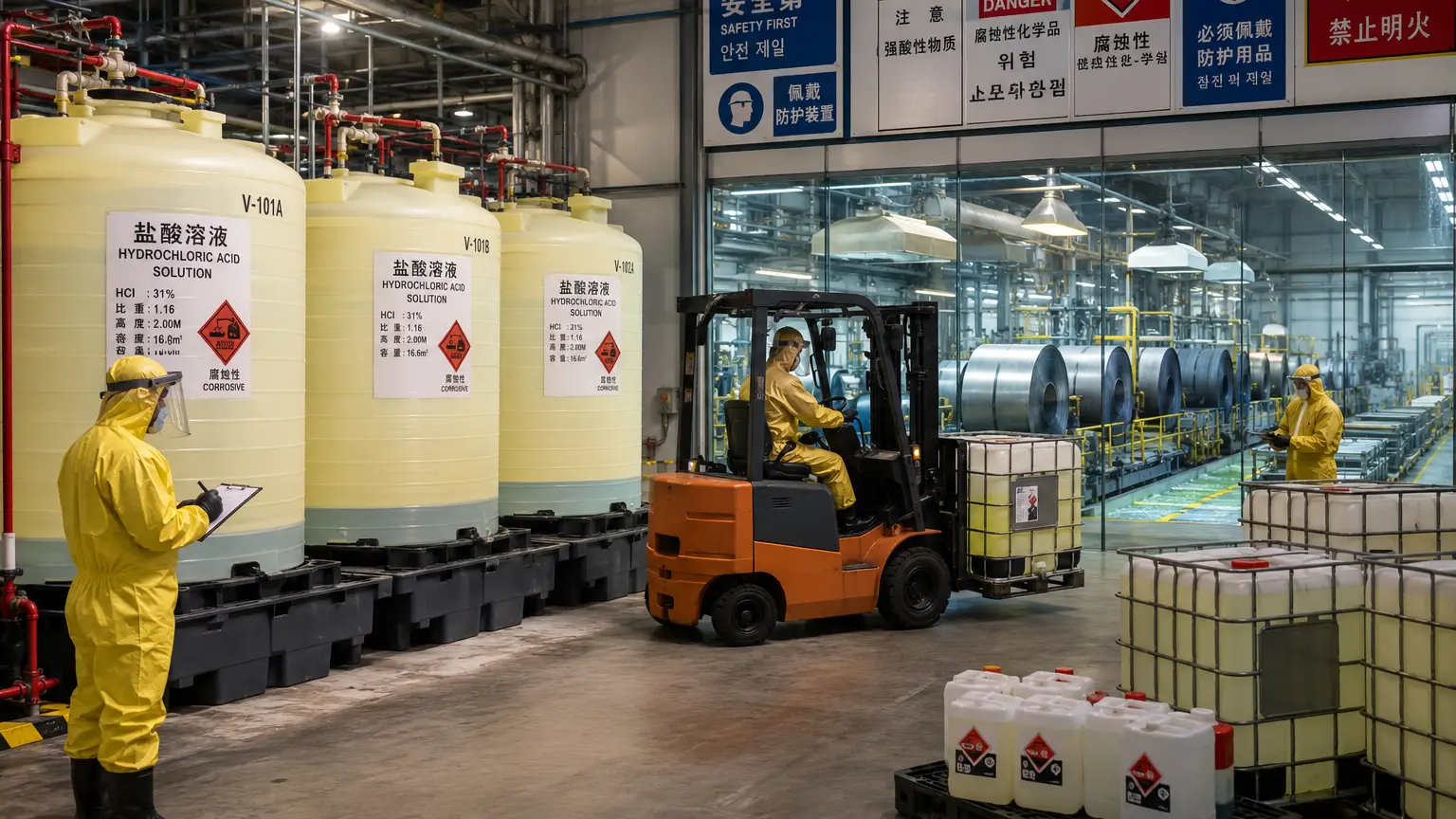 Who Buys Hydrochloric Acid in Asia? Buyer Segments & Market Demand 2026