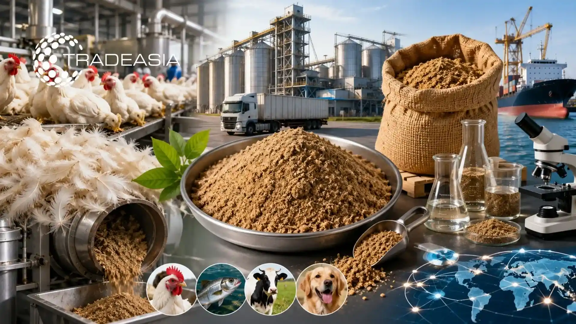 Circular Feed Economies Expand Through High-Value Feather Meal Applications