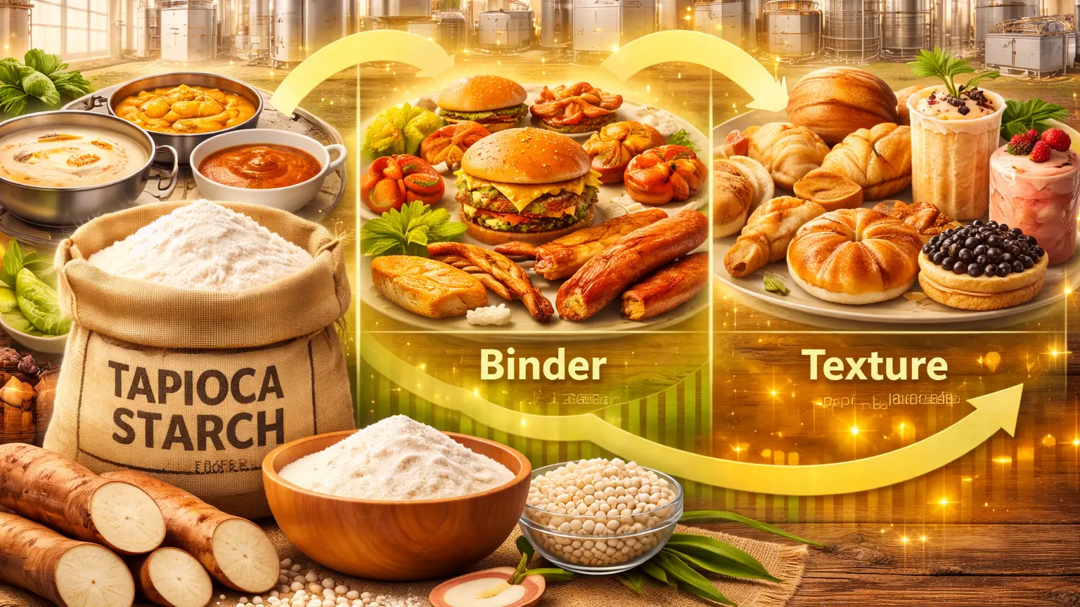 Tapioca Starch Solutions for Food Manufacturing