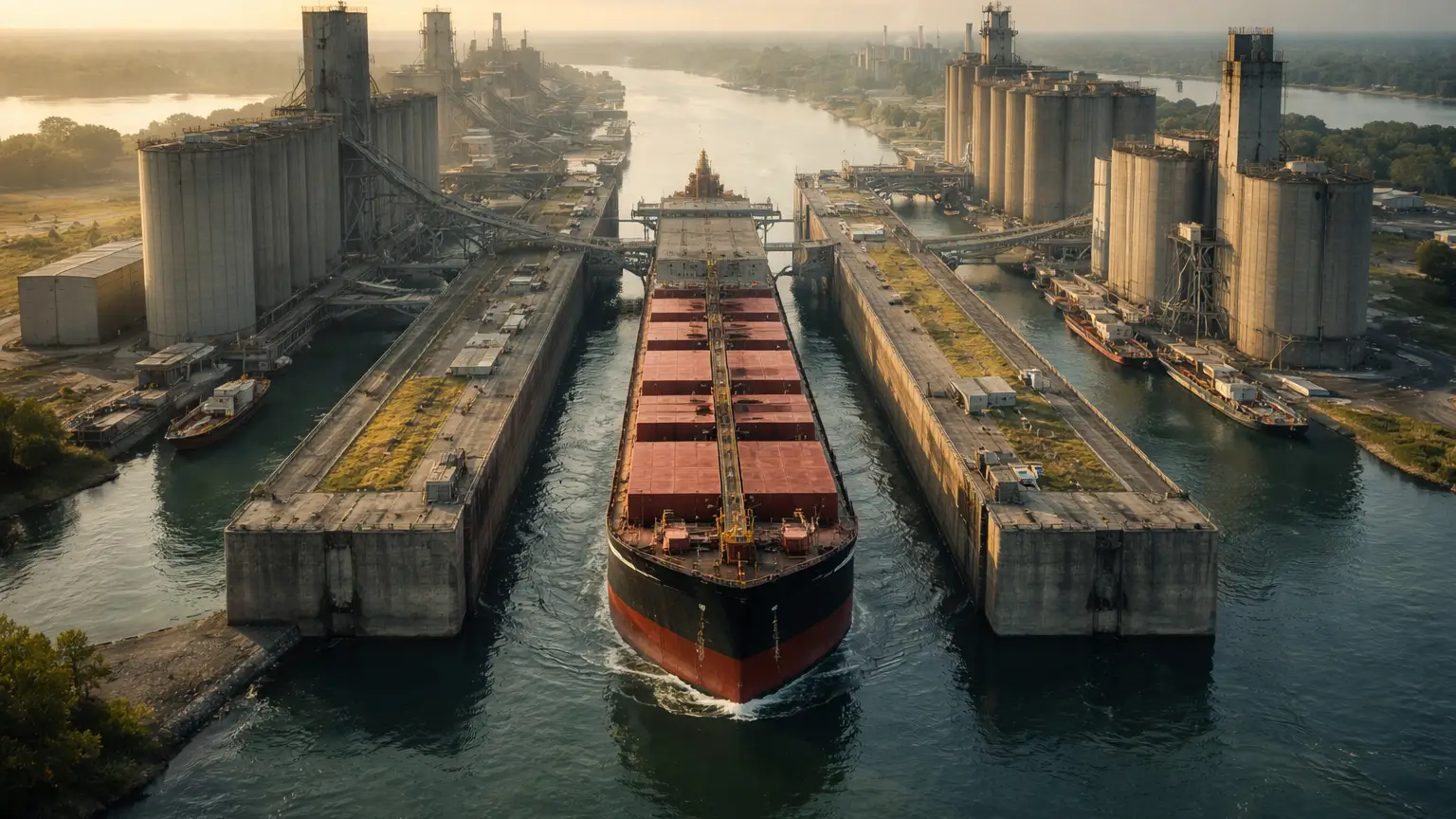 Soybean Meal Export Routes 2026: Why the Great Lakes Are Absorbing Traffic