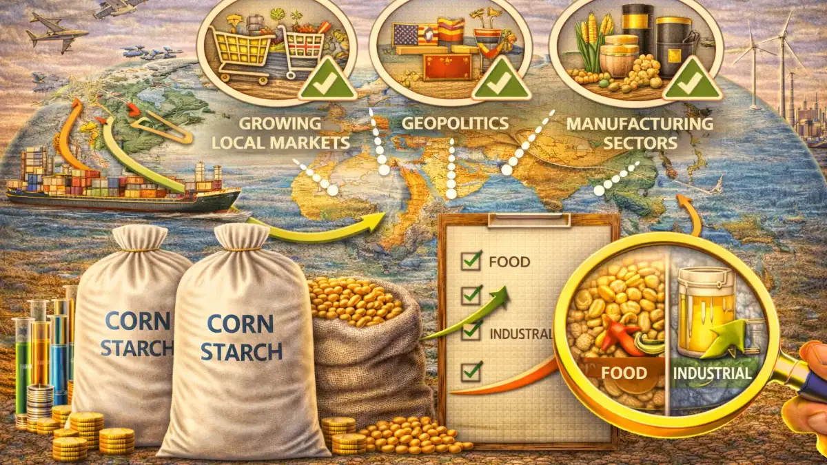 Apa yang Diungkapkan Arus Perdagangan Global Tentang Permintaan Pati Jagung