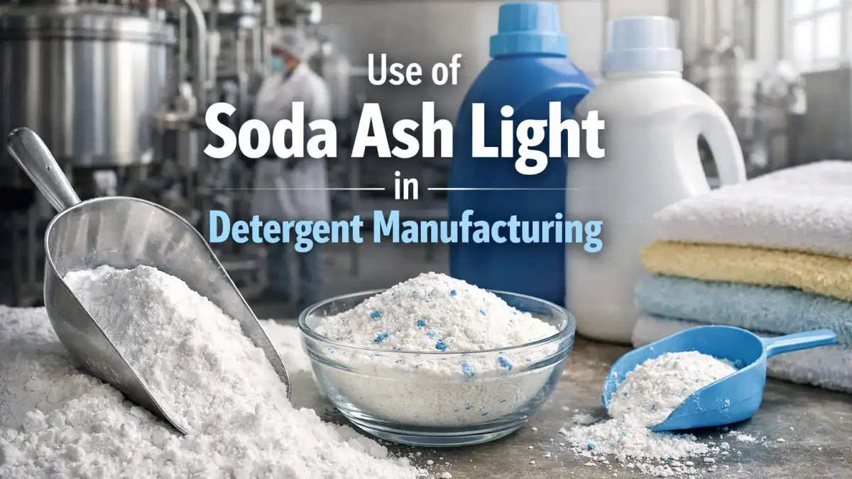 Penggunaan Soda Ash Light dalam Pembuatan Deterjen