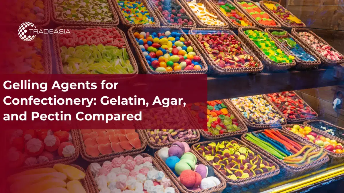Agen pembentuk gel untuk kembang gula: Gelatin, Agar, dan Pektin Dibandingkan