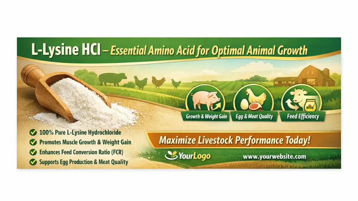 Pasar L-Lysine HCl 2026: Aplikasi, Pembeli & Prospek Industri 20 Tahun