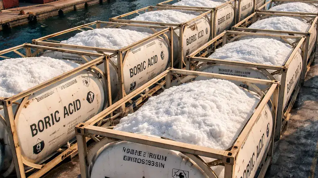 Indeks Harga Asam Borat 2026: Pengaruh Energi dan Biaya Pemurnian