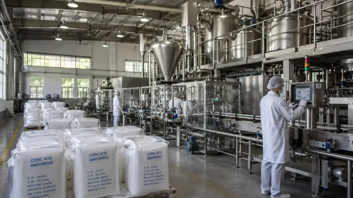 Citric Acid Anhydrous in Food and Beverage: Applications and Buyer Demand