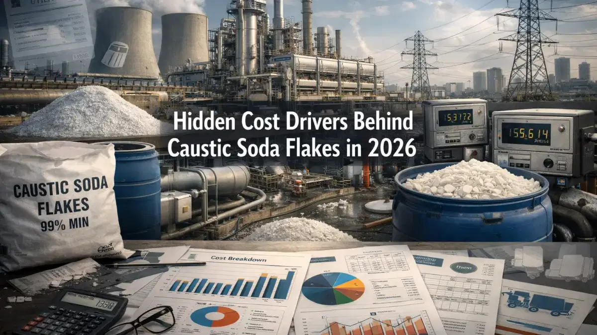 Penggerak Biaya Tersembunyi di Balik Serpihan Soda Caustic pada tahun 2026
