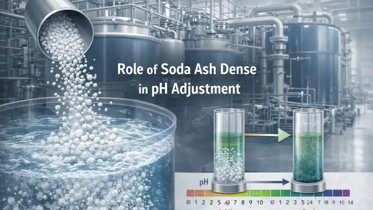 Peran Soda Ash Dense dalam Penyesuaian pH