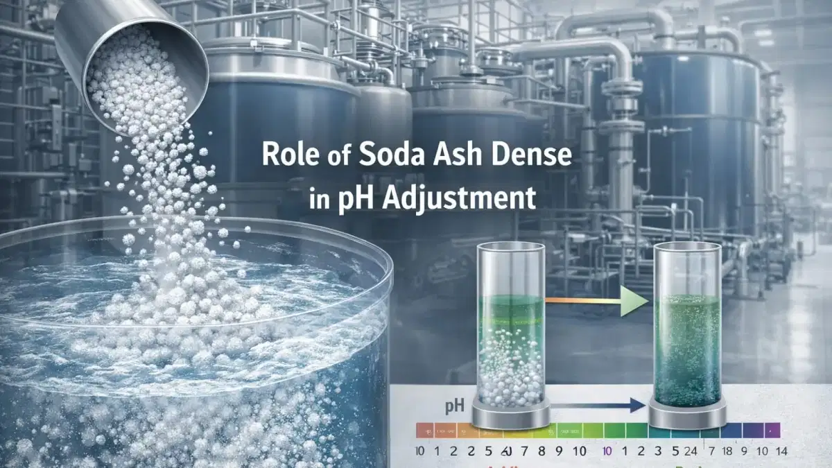 Role of Soda Ash Dense in pH Adjustment
