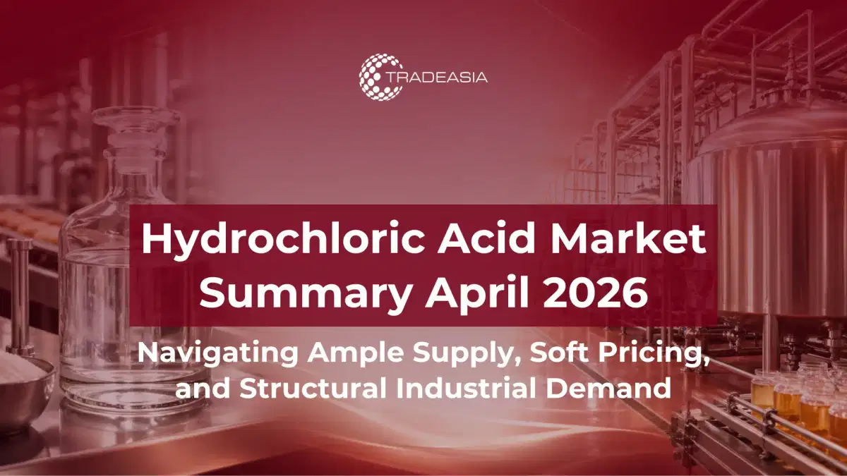 Pasar Asam Klorida April 2026: Pasokan yang Cukup dan Harga Lembut