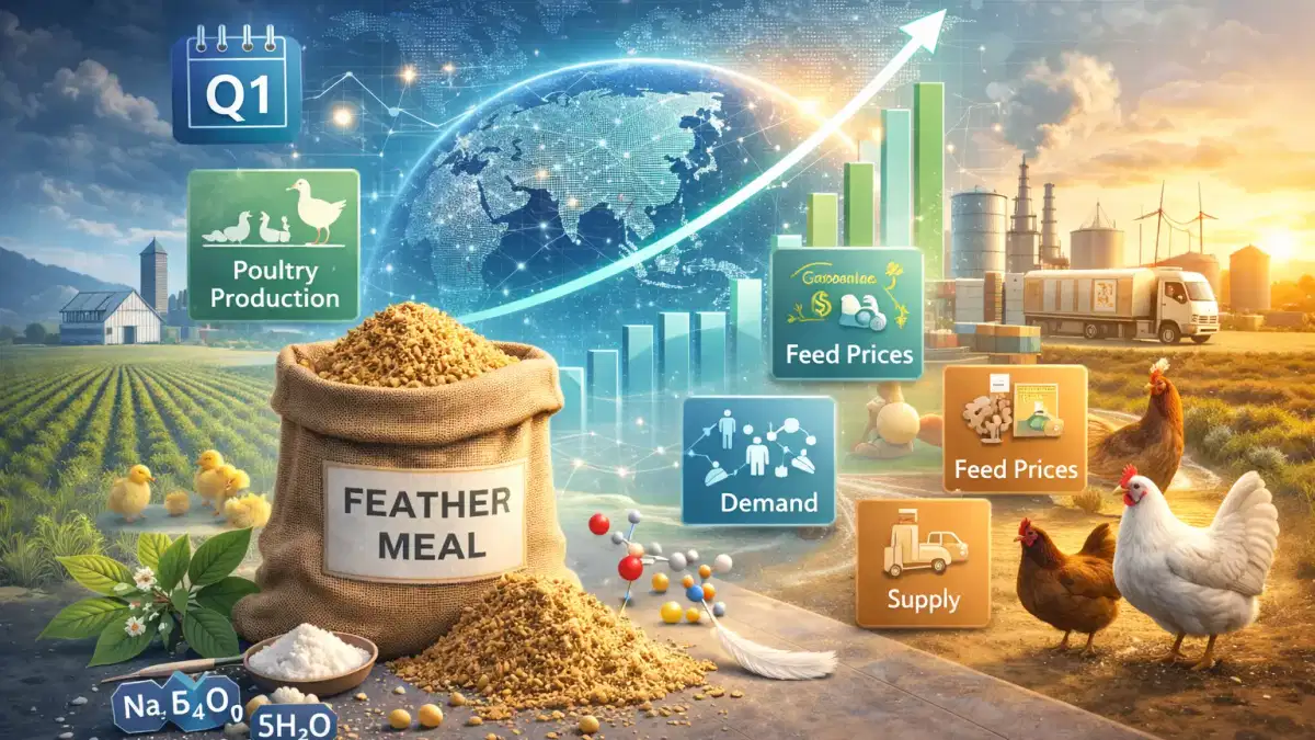 Outlook Feather Meal Q1 dengan Chemtradeasia.com